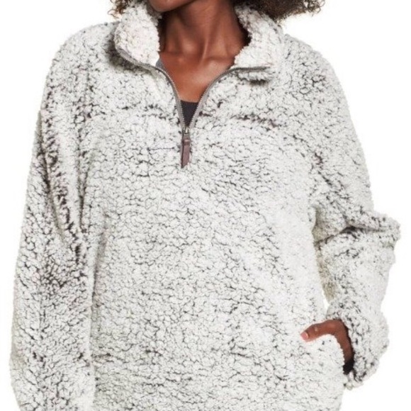 NWT Thread and Supply Sherpa Pullover Sweater
